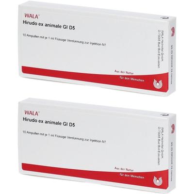 Hirudo EX animale GL D 5 Ampullen 2x 2x10x1 ml