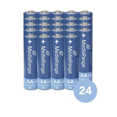 MediaRange Premium Alkaline Batterien Mignon AA MRBAT106
