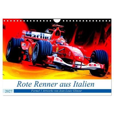 Rote Renner aus Italien (Wandkalender 2027 DIN A4 quer), CALVENDO Monatskalender
