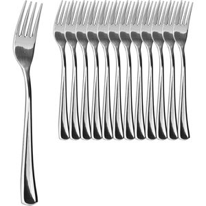 Esmeyer Menügabel Stockholm 204-047, 18 cm, Edelstahl 18/10, silber poliert, 12 Stück