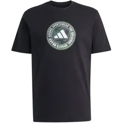 adidas Camo Circle Graphic T-Shirt Herren KC7165 - black S