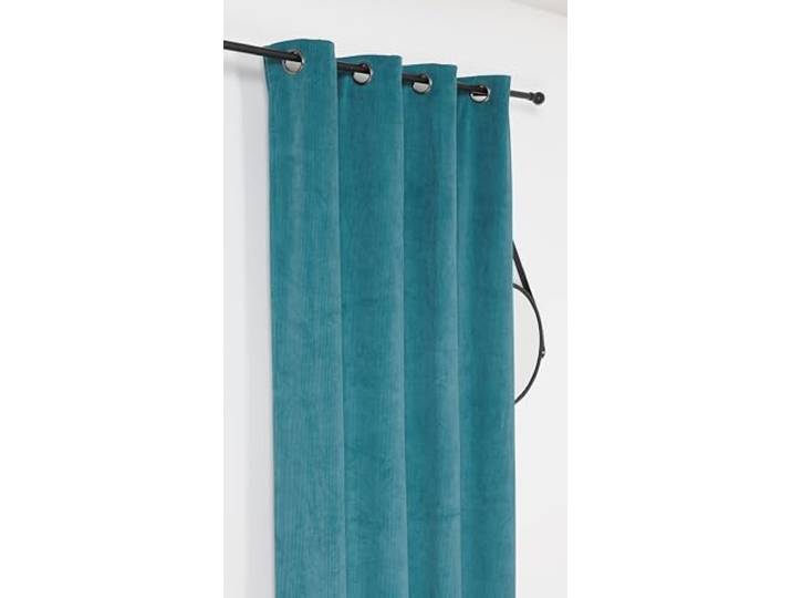 Linder Rideau Obscurcissant Thermique et Isolant Alberta - 140x260cm - Bleu Canard