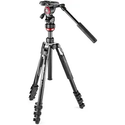 Manfrotto Befree Live (Metall), Stativ, Schwarz