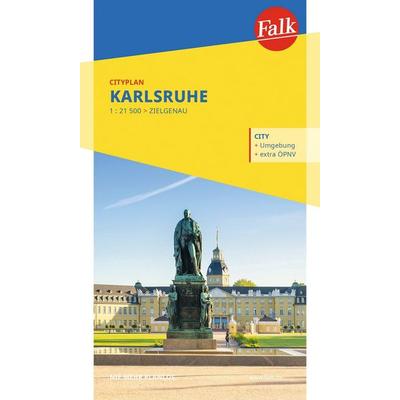 Falk Cityplan Karlsruhe 1:21.500, Sonstige von , MairDuMont, 978-3-8279-0076-0