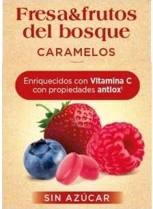 Sante Verde Santé Verde Caramelos Fresa y Frutos Rojos 35g