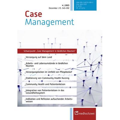 Case Management Ausgabe 4/2023, Geheftet von , Medhochzwei, 978-3-86216-983-2