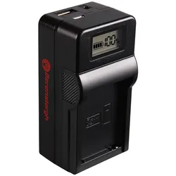 Berenstargh Synchron USB Ladegerät f. Canon LP-E10 EOS EOS1100D EOS-1100D Rebel T3 LP-E10 Kiss X50 (Kamera Akku Ladegerät), Kamera Stromversorgung, Schwarz