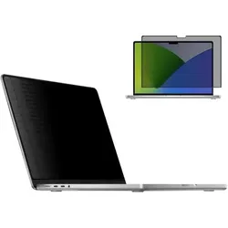 Schubiger Green MNKY MacBook Pro 14 M1/M2/M3 - Magnetic Privacy Film (14.20", 16:10), Notebook Schutzfolie