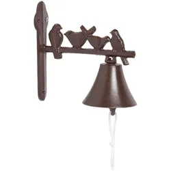 TÜRGLOCKE Gusseisen Vögel