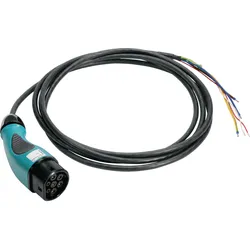 Hager XEV42051611 E-Ladestation Zubehör Kabel M3T2/T2 16A 1P 5m
