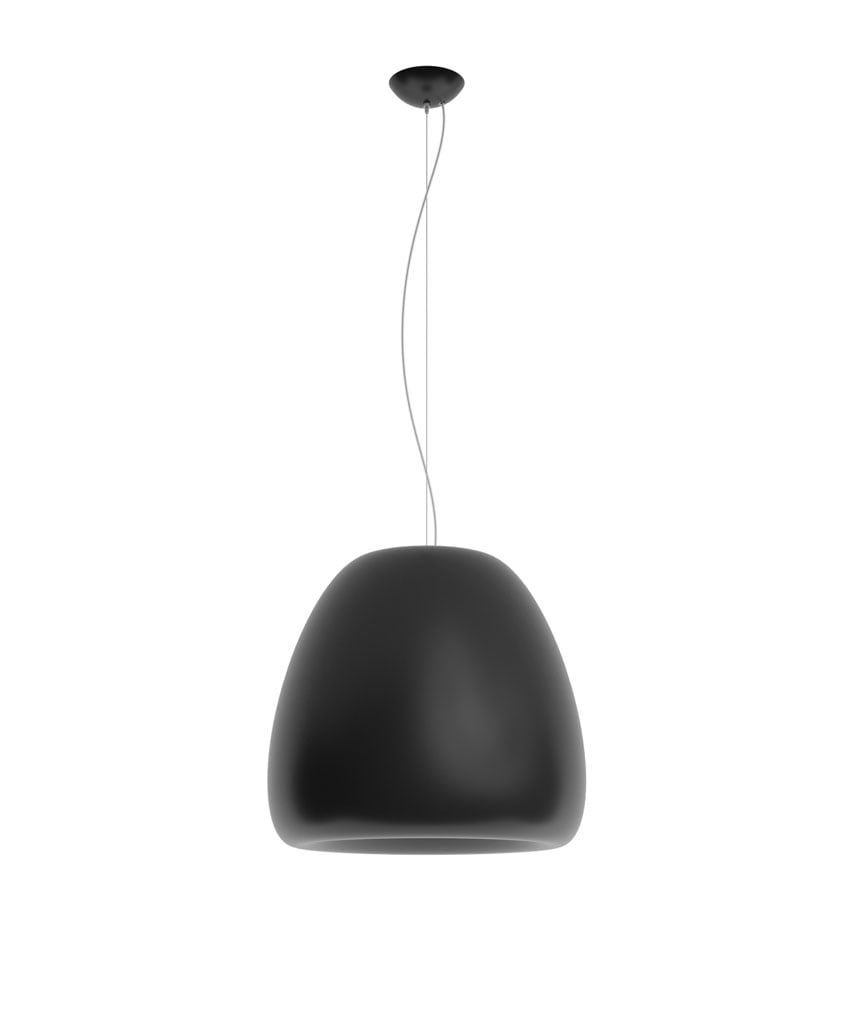Rotaliana Pomi H1 Pendelleuchte (schwarz matt, Kabel schwarz) schwarz matt, Kabel schwarz 1POH1N0062ZB0
