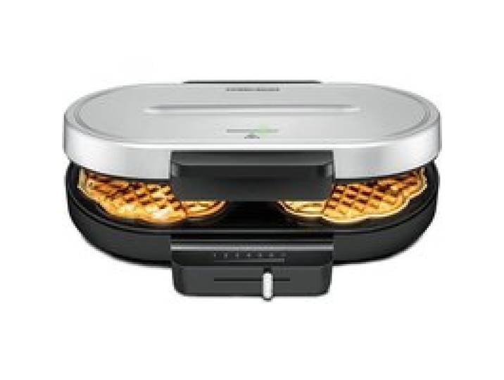 Machine À Gaufres Wa 1250 Pour 2 Gaufres En Forme De Cœur 16 Cm Chacune Diamètre : Revêtement Anti-Adhésif Témoin Lumine[PE705]