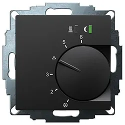 Eberle Controls UP-Raumregler, schw. matt 547895554802