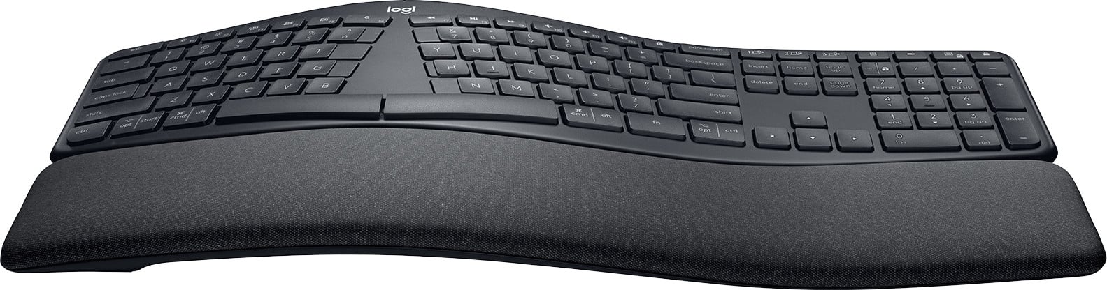 Logitech Ergo K860 Wireless Toetsenbord met Bluetooth en RF - Zwart