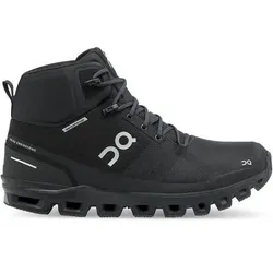 ON Damen Wanderschuhe "Cloudrock Waterproof", Größe 41 in Schwarz Schwarz