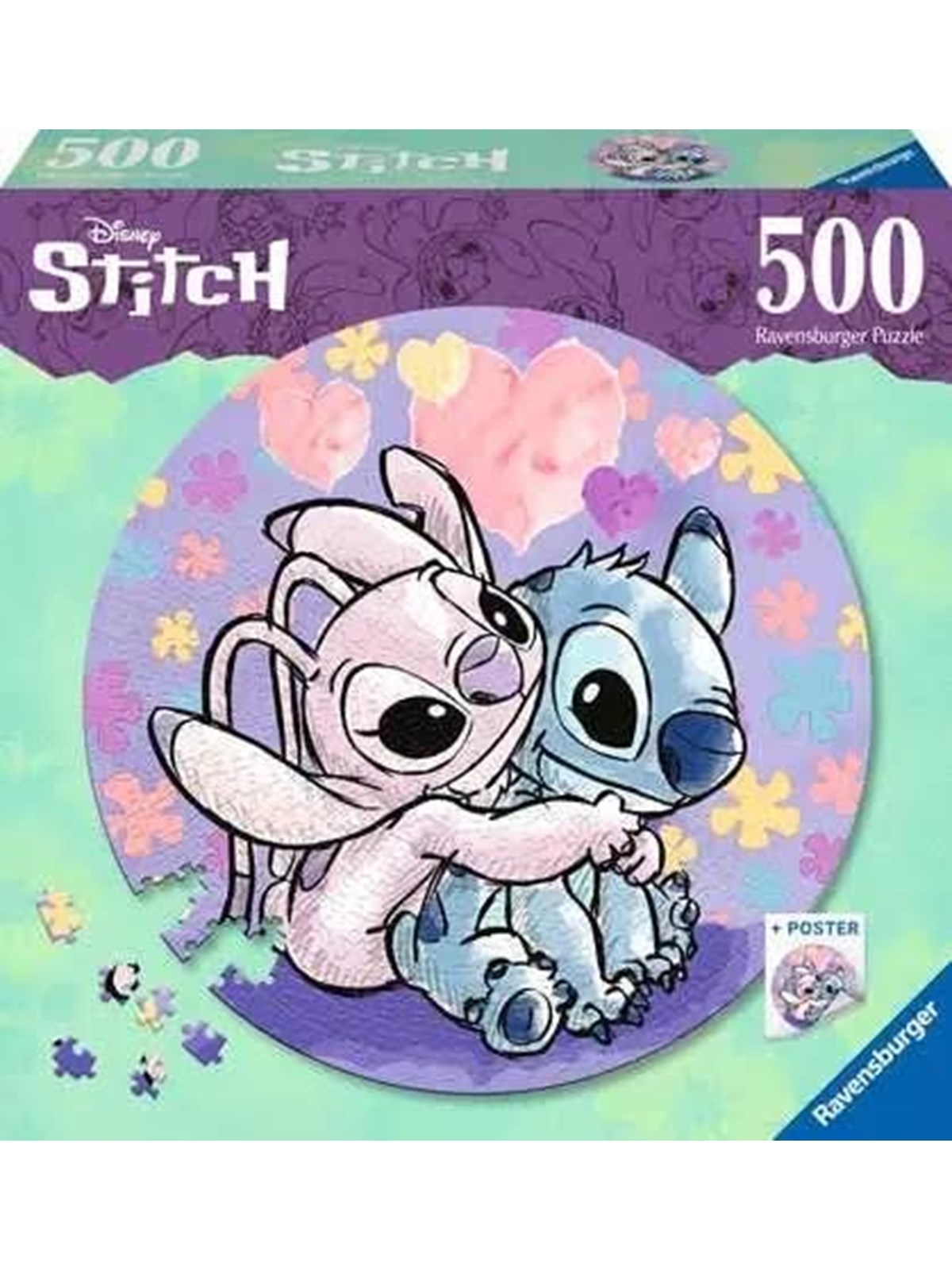 Ravensburger Jigsaw Puzzle Round Stitch 500 pcs. 2D Puzzles
