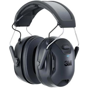 3M Kapselgehörschutz WorkTunes Connect & Solar 90573E-1, für Erwachsene, elektronisch, mit Solar, Bluetooth, SNR 33 dB