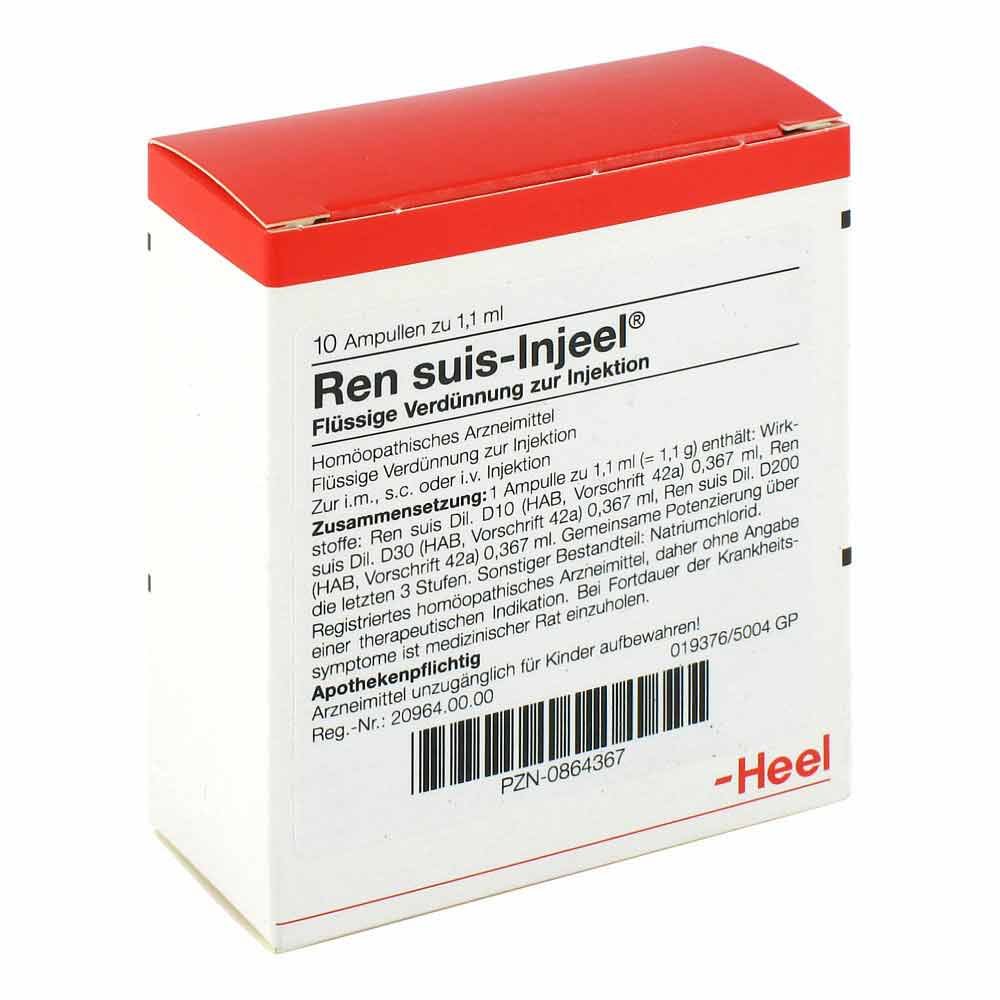 Biologische Heilmittel Heel GmbH Ren suis Injeel Ampullen 00864367