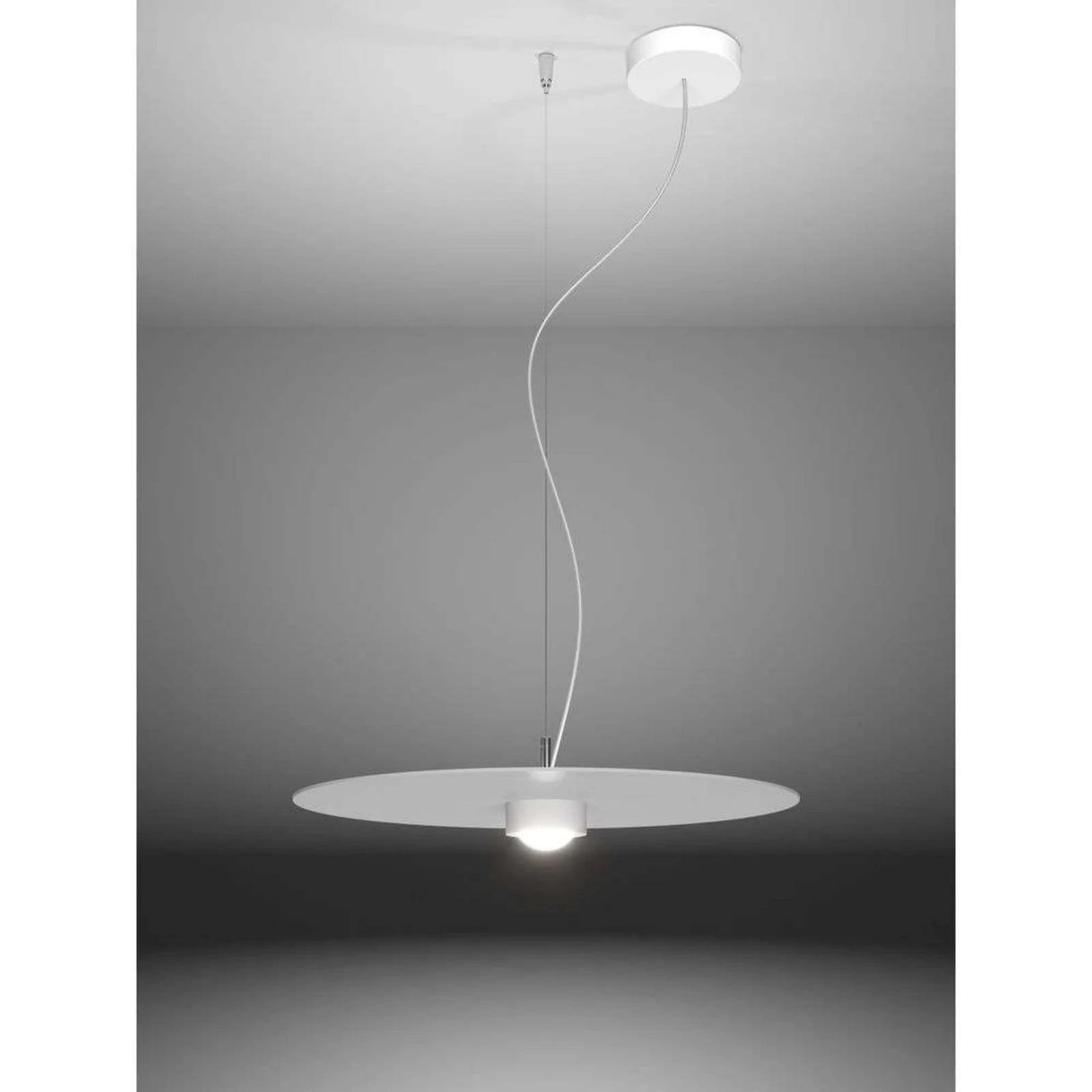 Rotaliana Collide H6 Hanglamp - Wit - Aluminium - LED - Rond
