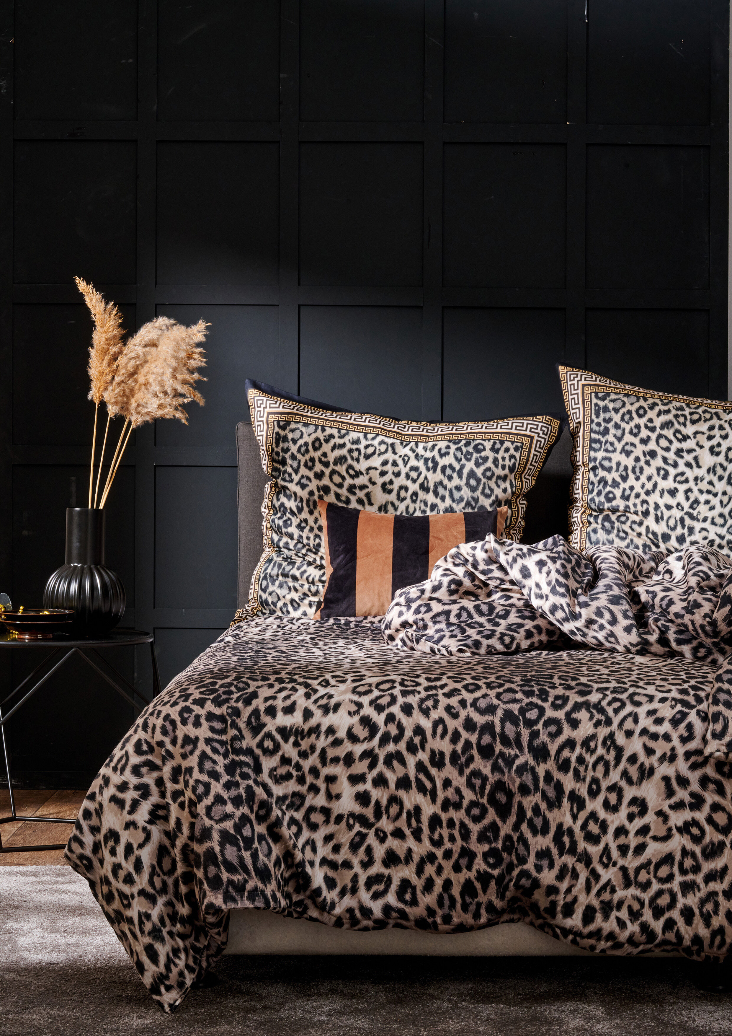 Bettwäsche APELT "Timon", braun (braun, anth), B/L: 135cm x 200cm, 1 Stk., 1 Stk., Satin (Bio-Baumwolle), B/L: 80cm x 80cm, 2, Satin (Bio-Baumwolle), Bezug: 100% Baumwolle, Bettwäsche, Bettwäsche, Bettwäsche-Set mit Reissverschluss, Baumwoll-Satin, Digita