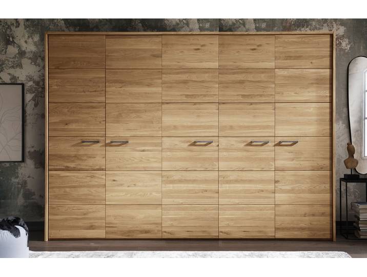 Kleiderschrank 5-trg. 304cm 'Salzburg' Wildeiche geölt