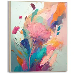 Bild FLOWER GIFT (BHT 50x40x3 cm) - bunt - BHT 50x40x3 cm