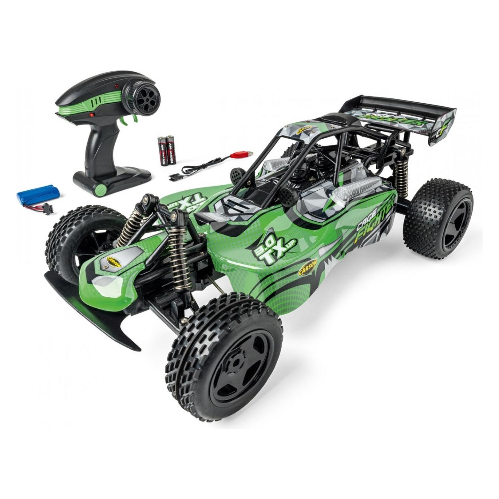 Carson 1:10 Cage Fighter 2.4GHz 100% RTR grün (RTR Ready-to-Run) (500404302)