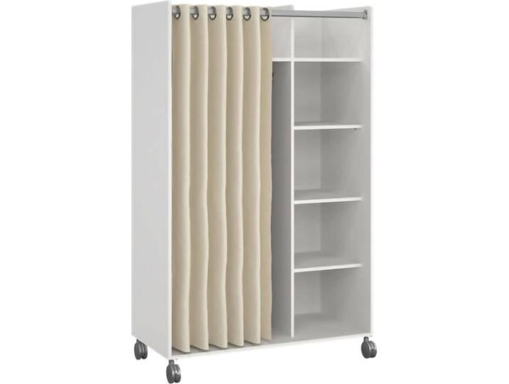 Kit Insert pour armoire Blanc Textile Beige clair