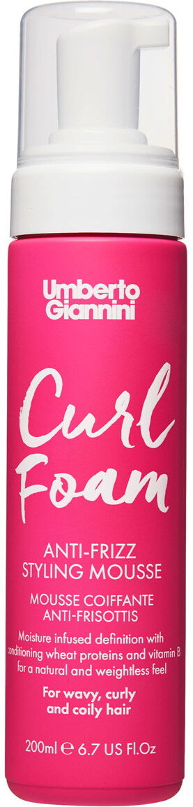 200ml Umberto Giannini Curl Foam Anti-Frizz Styling Mousse