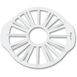 Städter Tortenteiler Kunstoff weiß 27,5 cm