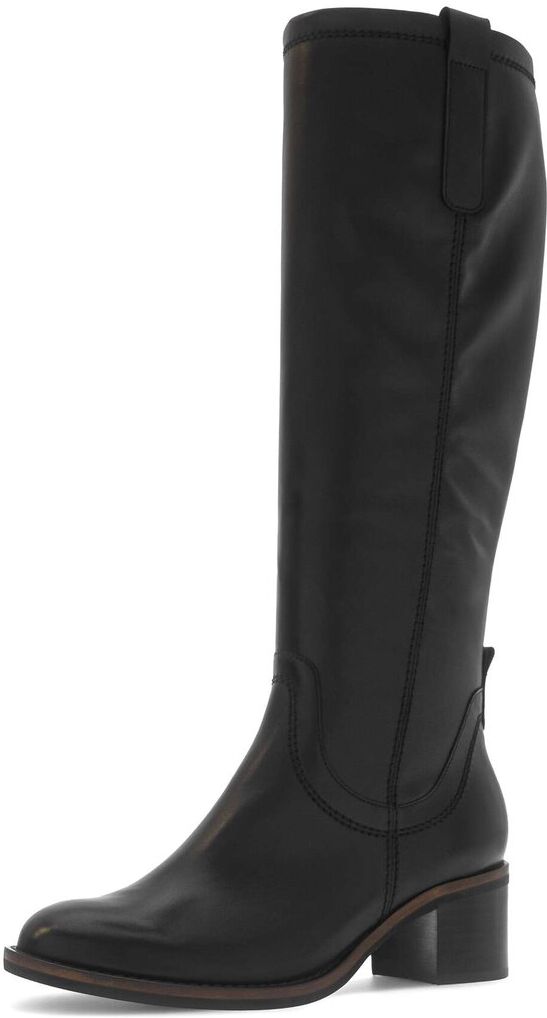 Reitstiefel GABOR "Reiterstiefel", Damen, Gr. 41, schwarz, Schuhe Reitstiefel