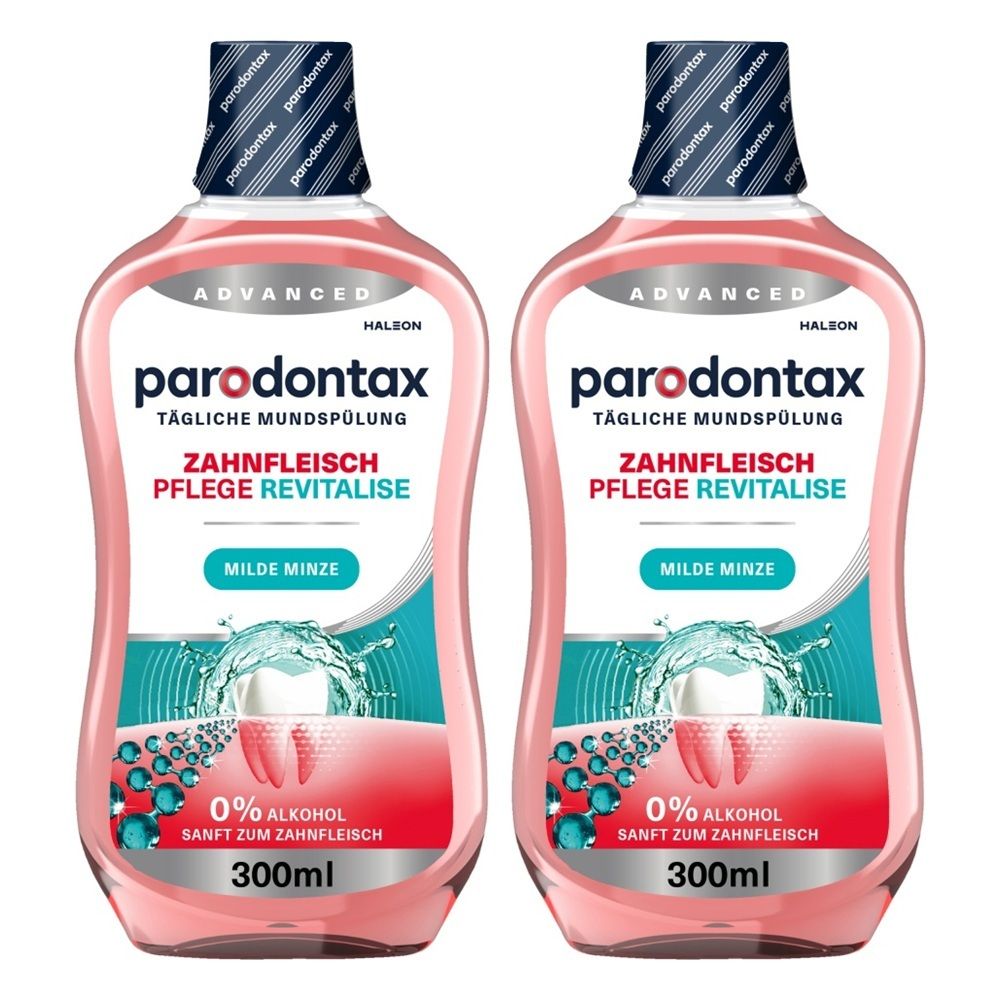 Parodontax AKT Zahnfl Revi x2 2x300 ml Spüllösung