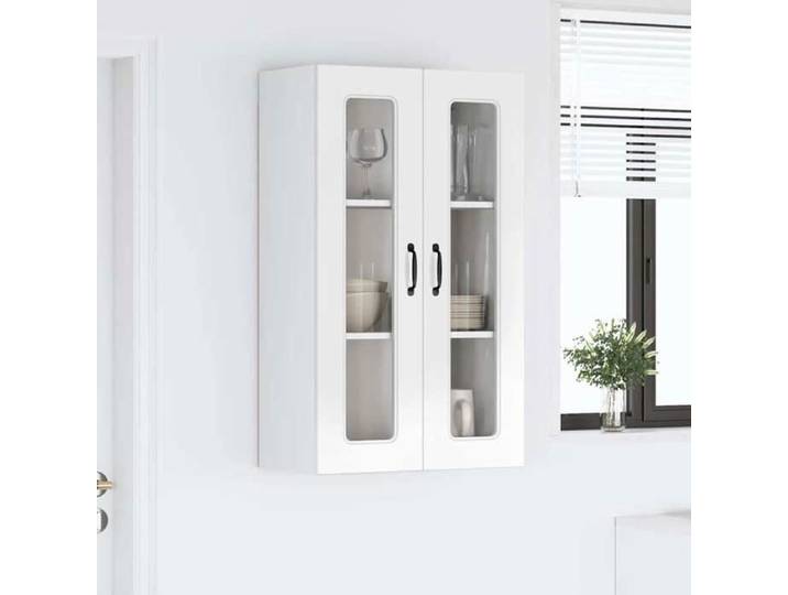 UU*TOP Placard mural de cuisine - moderne Armoire suspendue - Blanc brillant 60x31x100 cm - CC1098