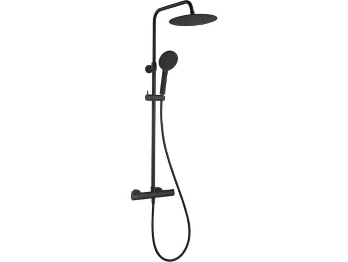 Essebagno Kissy colonne de douche thermostatique noire