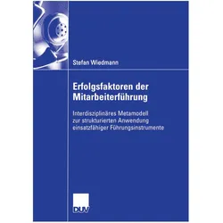 Erfolgsfaktoren der Mitarbeiterführung, Fachbücher von Stefan Wiedmann