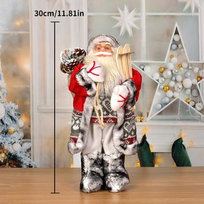 ModernMart Santa Claus Christmas Decorations, Layout Window Decoration, Holiday Decoration Ornaments a009