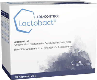 HLH BioPharma GmbH LACTOBACT LDL-Control magensaftresistente Kapseln 29 g 13502016