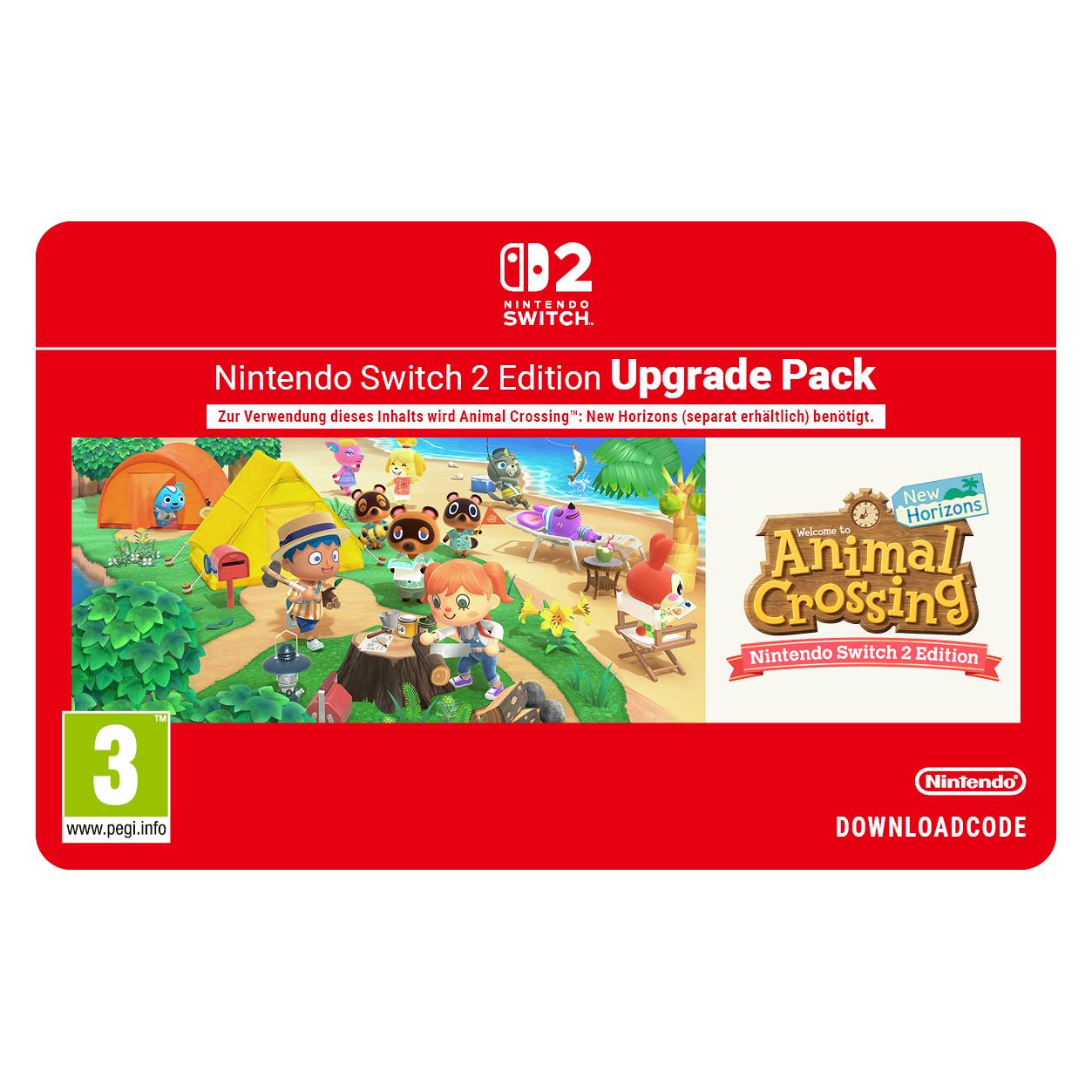 Nintendo Switch 2 Animal Crossing: New Horizons - NS2 Edition Upgrade Pack Digital Code (Switch 2) (66496049)