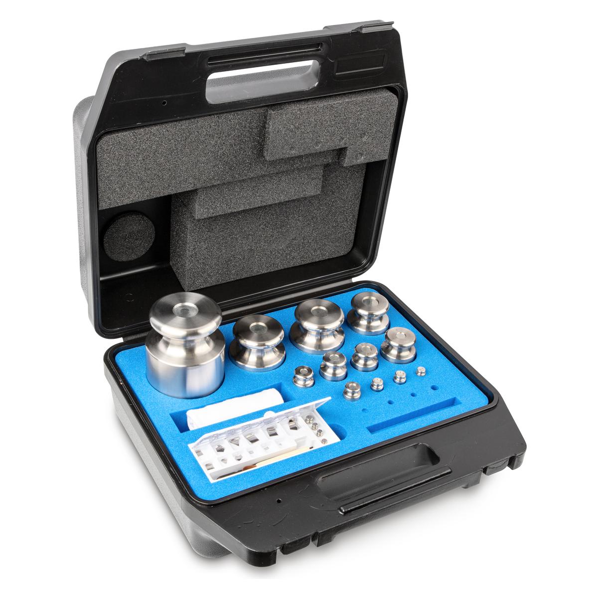 Kern 333-084 F2 Gewichtsatz, 1 mg - 5 kg Edelstahl feingereht, im Kunststoff-Etui (333-084) (333-084)