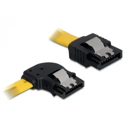 DeLOCK SATA 30cm SATA-Kabel 0,3 m Gelb