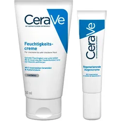 64ml CeraVe Ausstrahlung und Glow Set (Gesichtscreme 50ml + Augencreme 14ml)