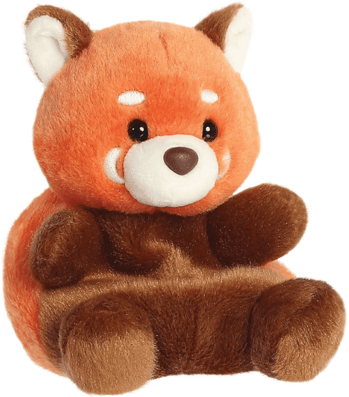 Aurora: Palm Pals Rei Red Panda 5" - Suitable from Birth - Stuffed Animal - Red and Brown