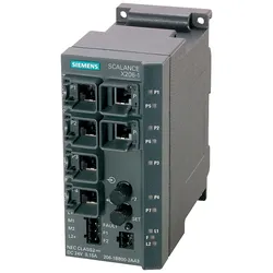 Siemens 6GK5206-1BB10-2AA3 SCALANCE X206-1, managed Layer 2 switch, 6xRJ45, 1xmultimode ST/BFOC 6GK52061BB102AA3