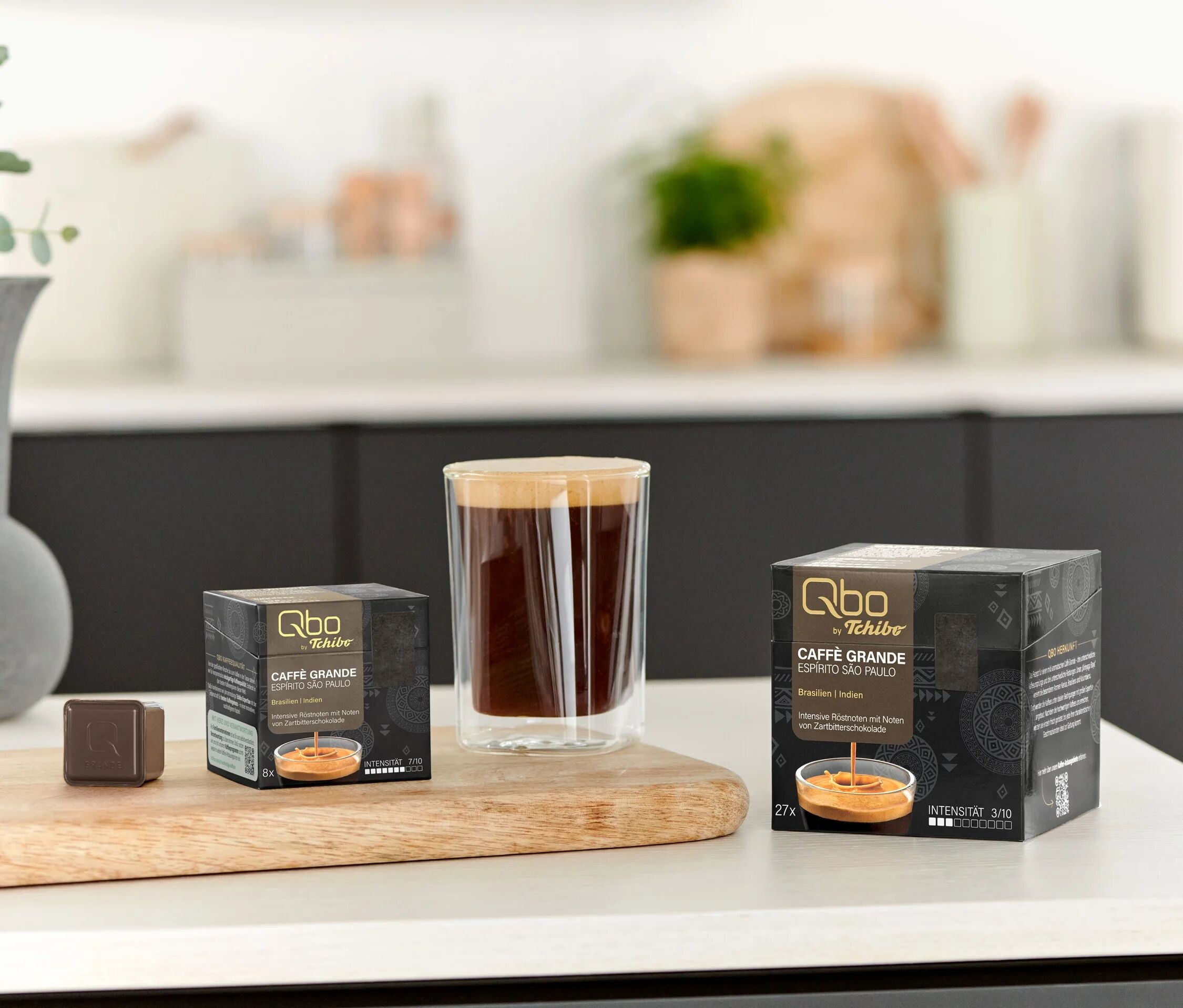 Qbo Caffè Grande Espírito SÃO Paulo - 216 Kapseln - Intensität: 7/10