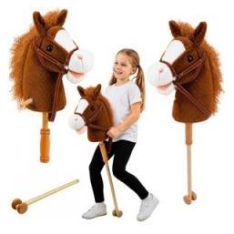 Lean Toys Steckenpferd, Steckenpferd, Pferdekopf, Galoppgeräusche (72837241)
