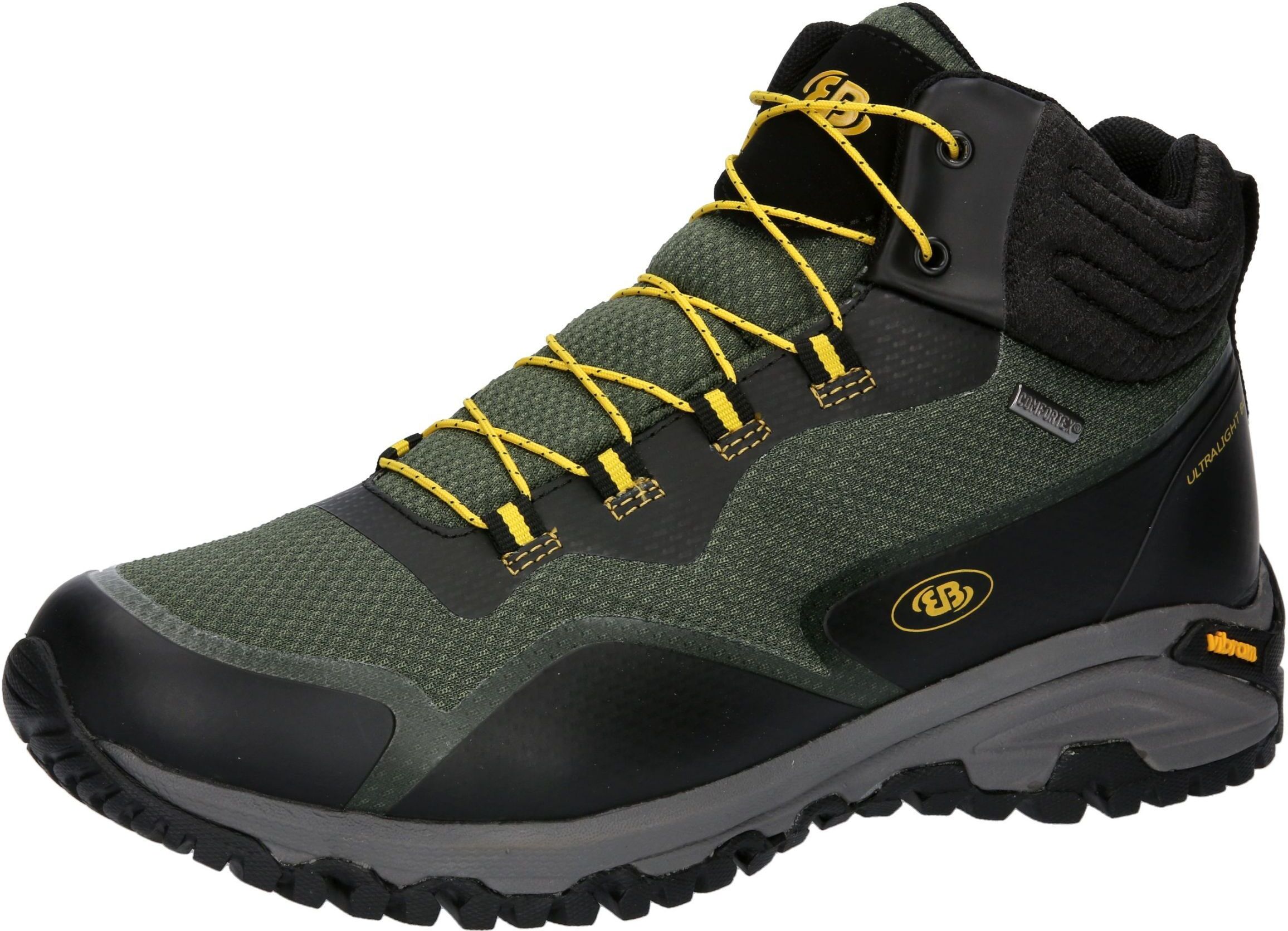 Outdoorschuh BRÜTTING "Outdoorstiefel Mount Clarke", Herren, Gr. 43, grün, Synthetik, Schuhe Outdoorschuh grün 43