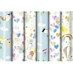 ZOEWIE Geschenkpapier Baby 200 x 70 cm