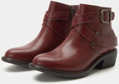 Women's Millie Ankle Western Fashion Boot by Alegria in Red (Size 10 M)