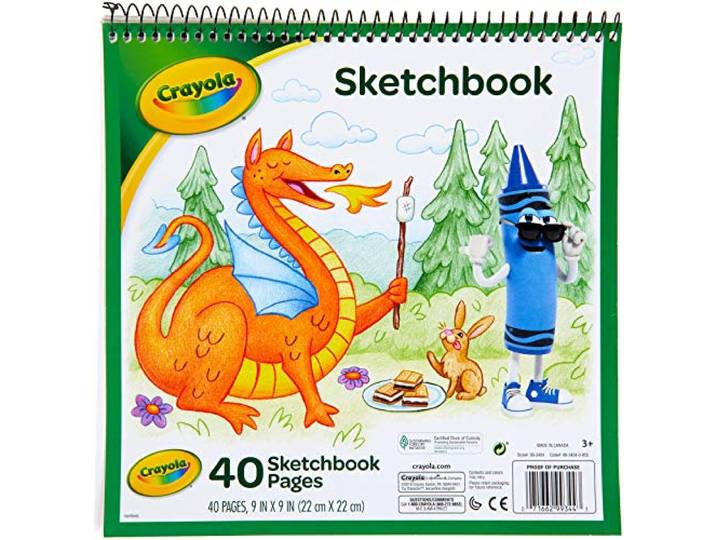 Bulk kopen: Crayola Schetsboek 9 X9-40 Sheets/Pkg (6-Pack)
