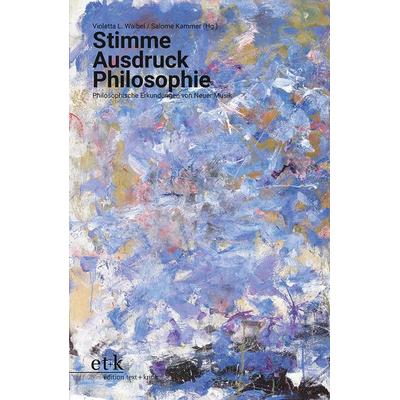 Stimme Ausdruck Philosophie -